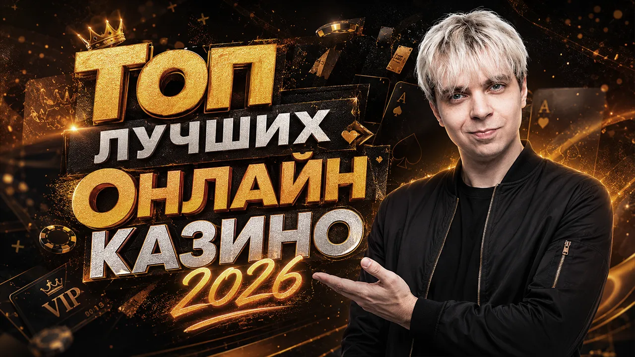 Банер с надписью топ казино от Мокривского
